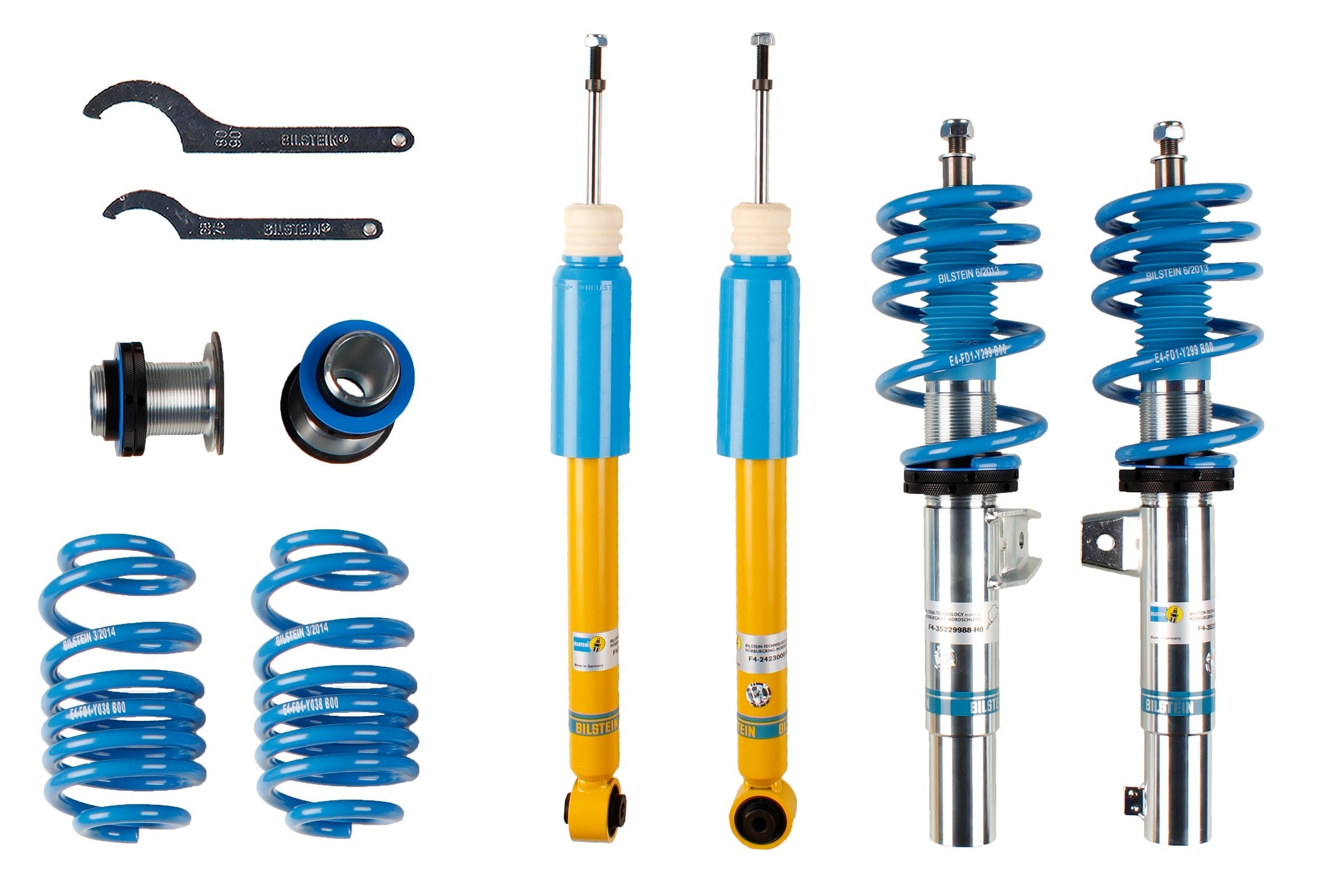 BILSTEIN - B14 PSS Suspension Kit, coil springs / shock absorbers (47-087484)