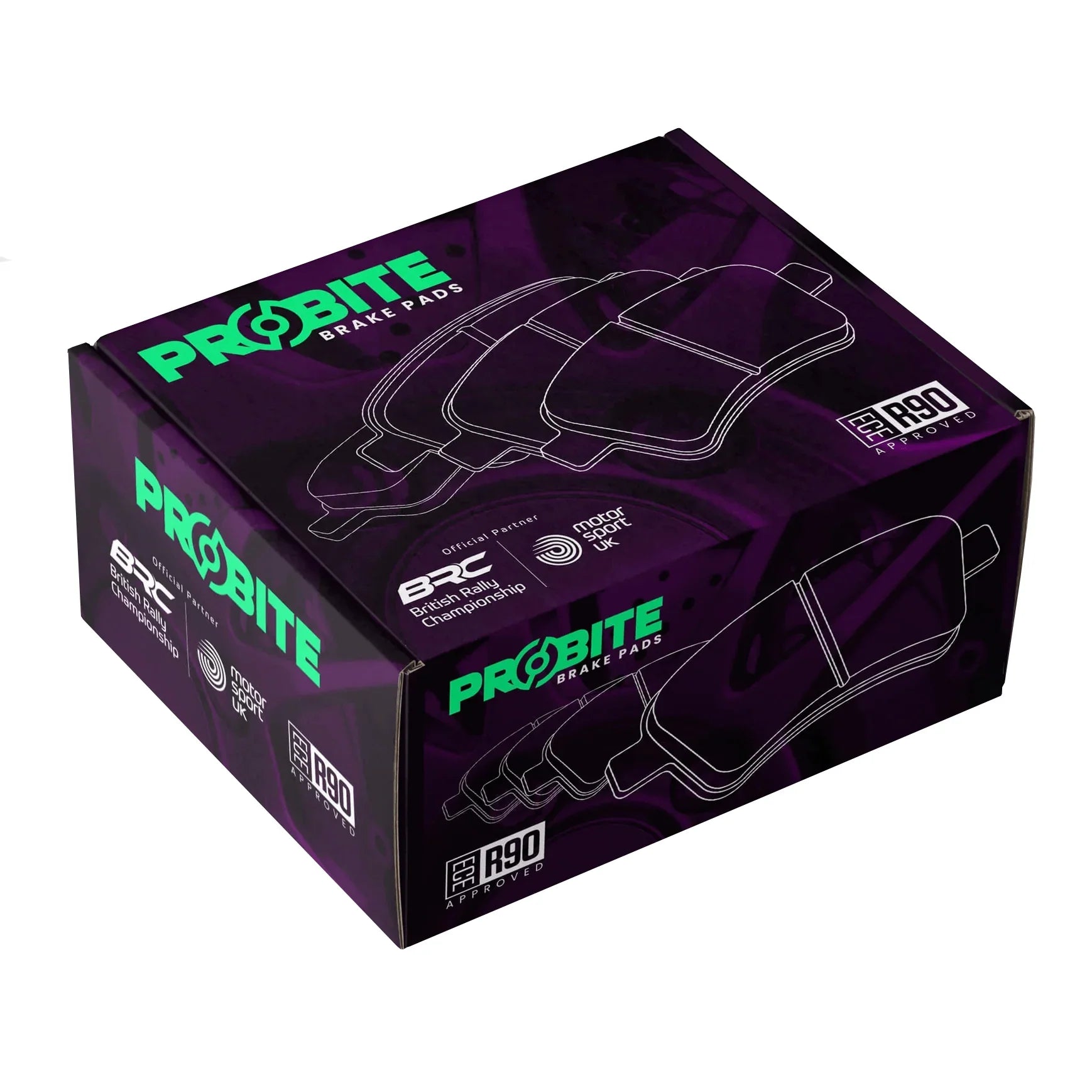 PROBITE Predator Brake Pads for TRW Brake System - Rear Axle (PRRP0368)